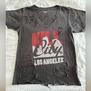 Original distressed ‘Kill City’ Los Angeles t-shirt for sale!